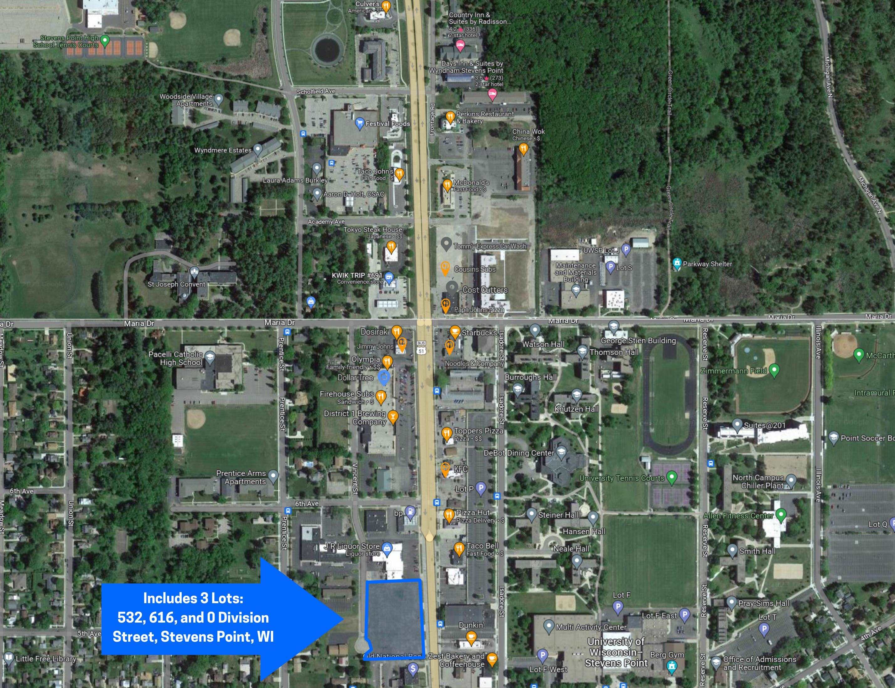 532 DIVISION STREET, Stevens Point, Wisconsin 54481, ,Commercial/industrial,For Sale,532 DIVISION STREET,22232491