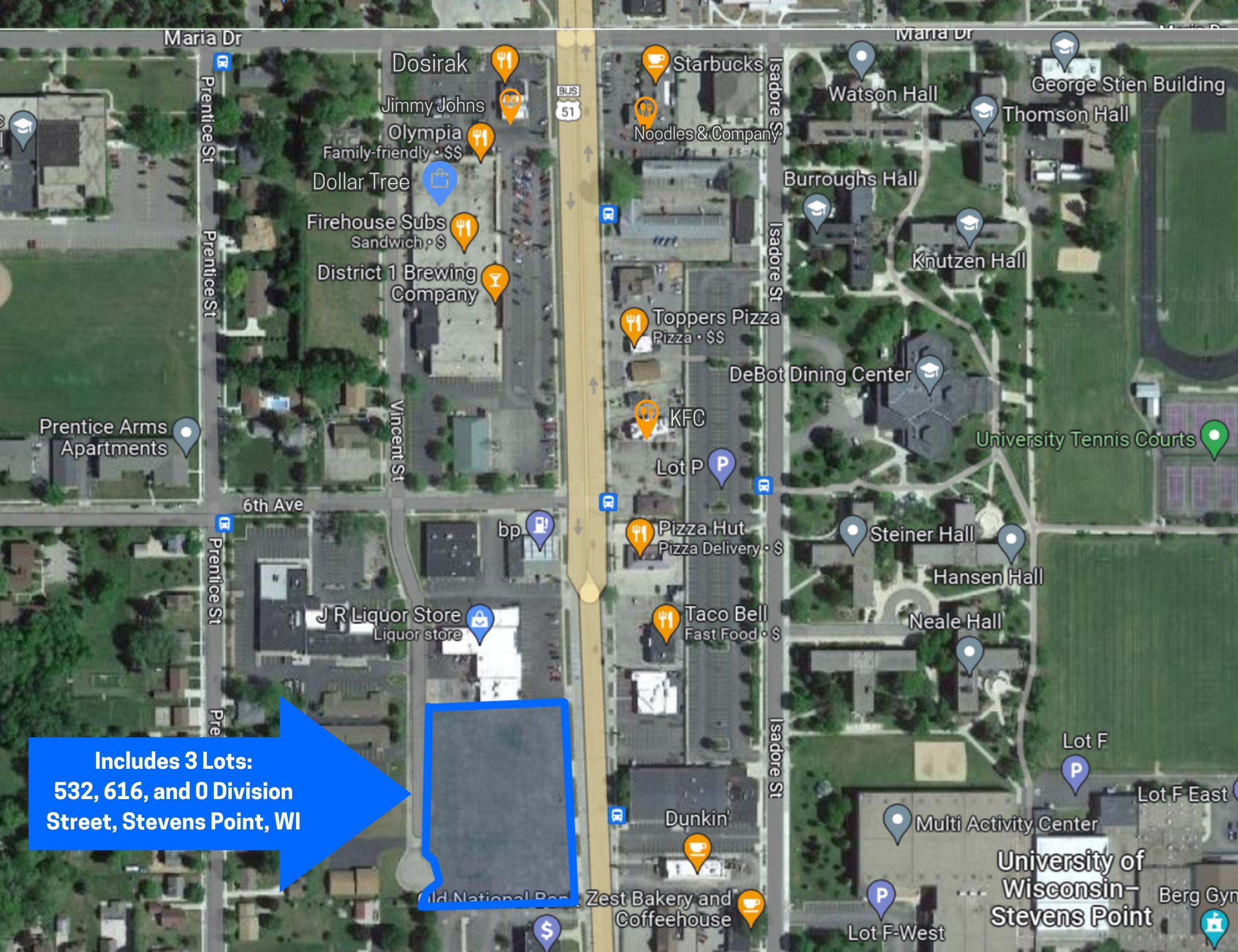 532 DIVISION STREET, Stevens Point, Wisconsin 54481, ,Commercial/industrial,For Sale,532 DIVISION STREET,22232491
