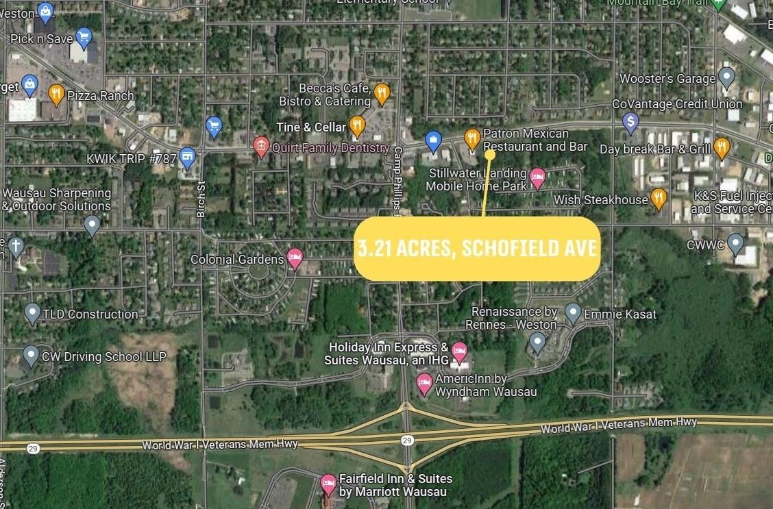 3.21 Acres SCHOFIELD AVENUE, Weston, Wisconsin 54476, ,Commercial/industrial,For Sale,3.21 Acres SCHOFIELD AVENUE,22233447