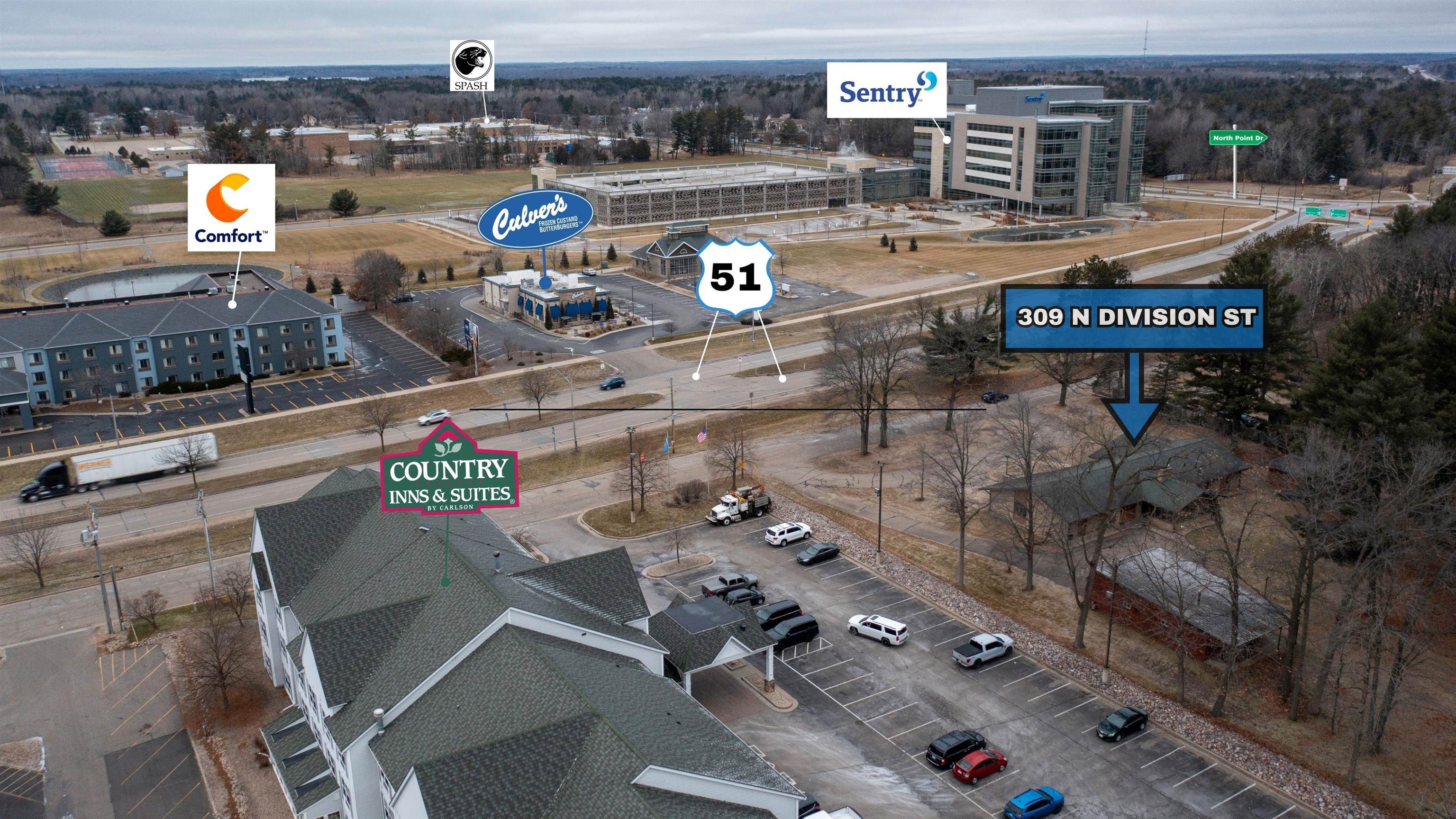 309 N DIVISION STREET, Stevens Point, Wisconsin 54481, ,Commercial/industrial,For Sale,309 N DIVISION STREET,22235656