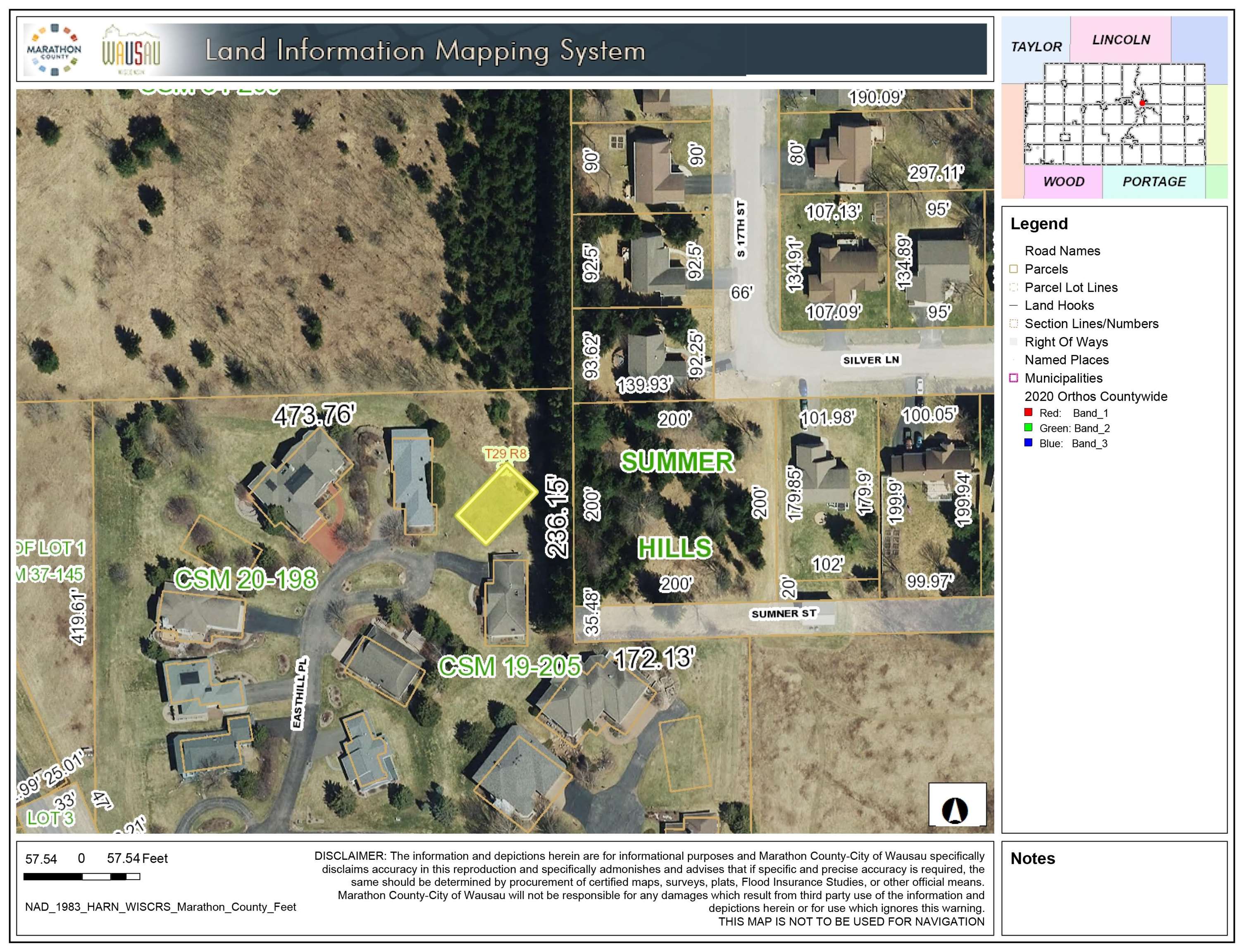 1021 EASTHILL PLACE, Wausau, Wisconsin 54403, ,Land,For Sale,1021 EASTHILL PLACE,22400225