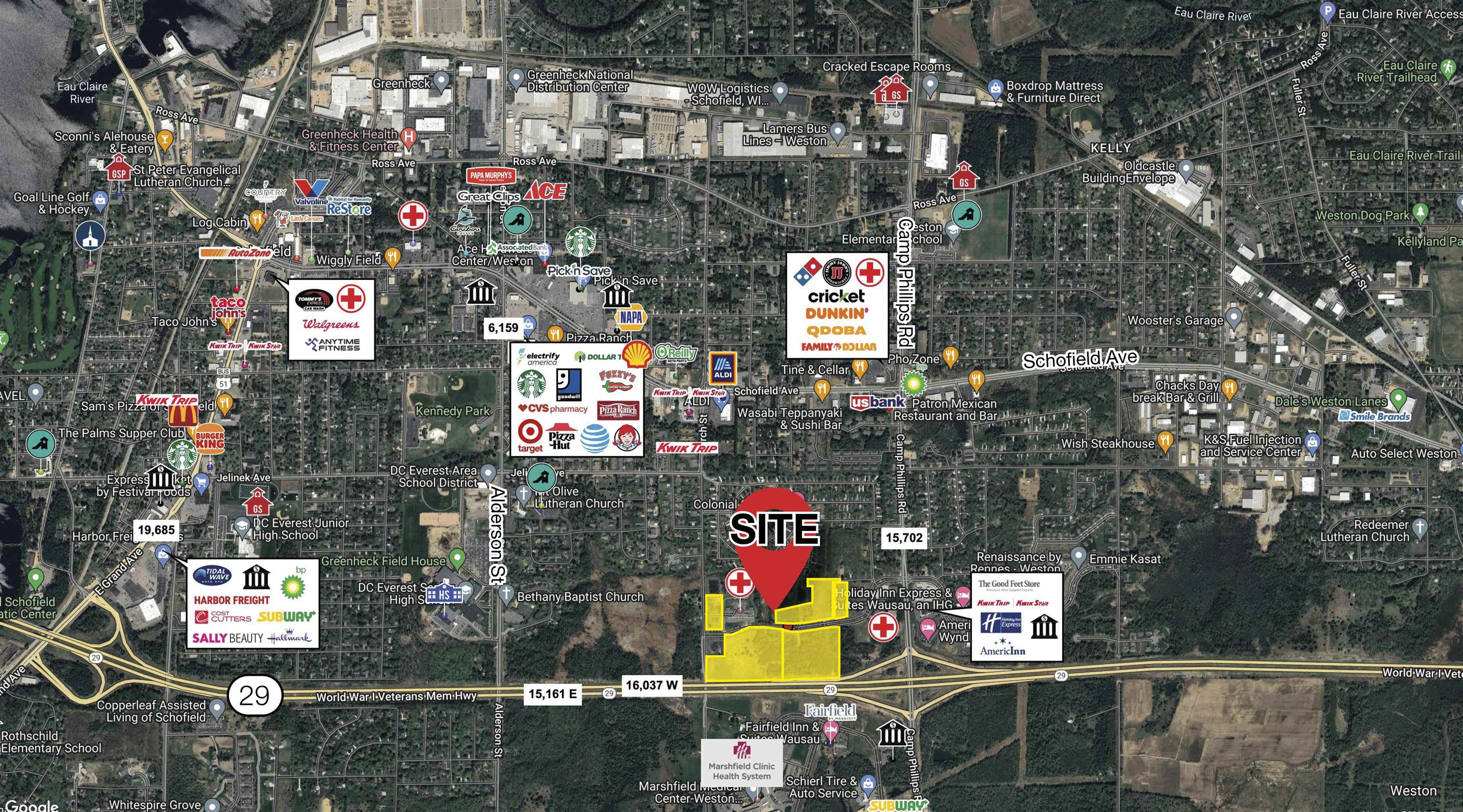 000 COMMUNITY CENTER DRIVE, Weston, Wisconsin 54474, ,Land,For Sale,000 COMMUNITY CENTER DRIVE,22401295