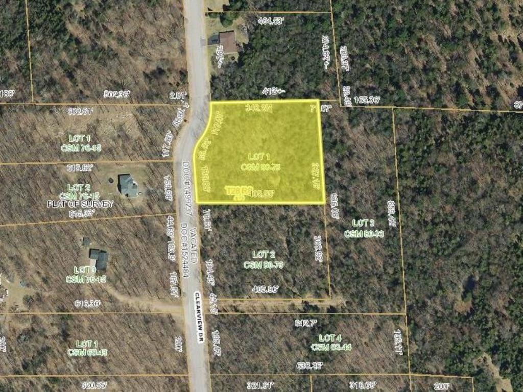 Lot 1 2.86 Acre CLEARVIEW DRIVE, Weston, Wisconsin 54476, ,Land,For Sale,Lot 1 2.86 Acre CLEARVIEW DRIVE,22402931