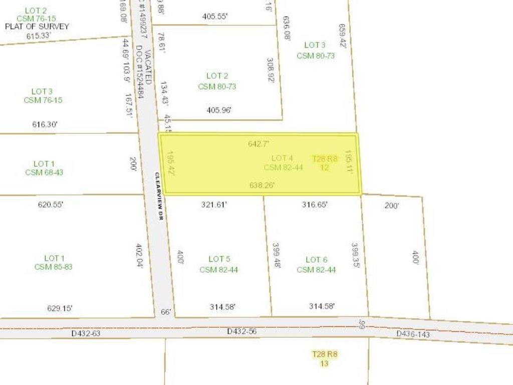 Lot 4 2.86 Acre CLEARVIEW DRIVE, Weston, Wisconsin 54476, ,Land,For Sale,Lot 4 2.86 Acre CLEARVIEW DRIVE,22402934