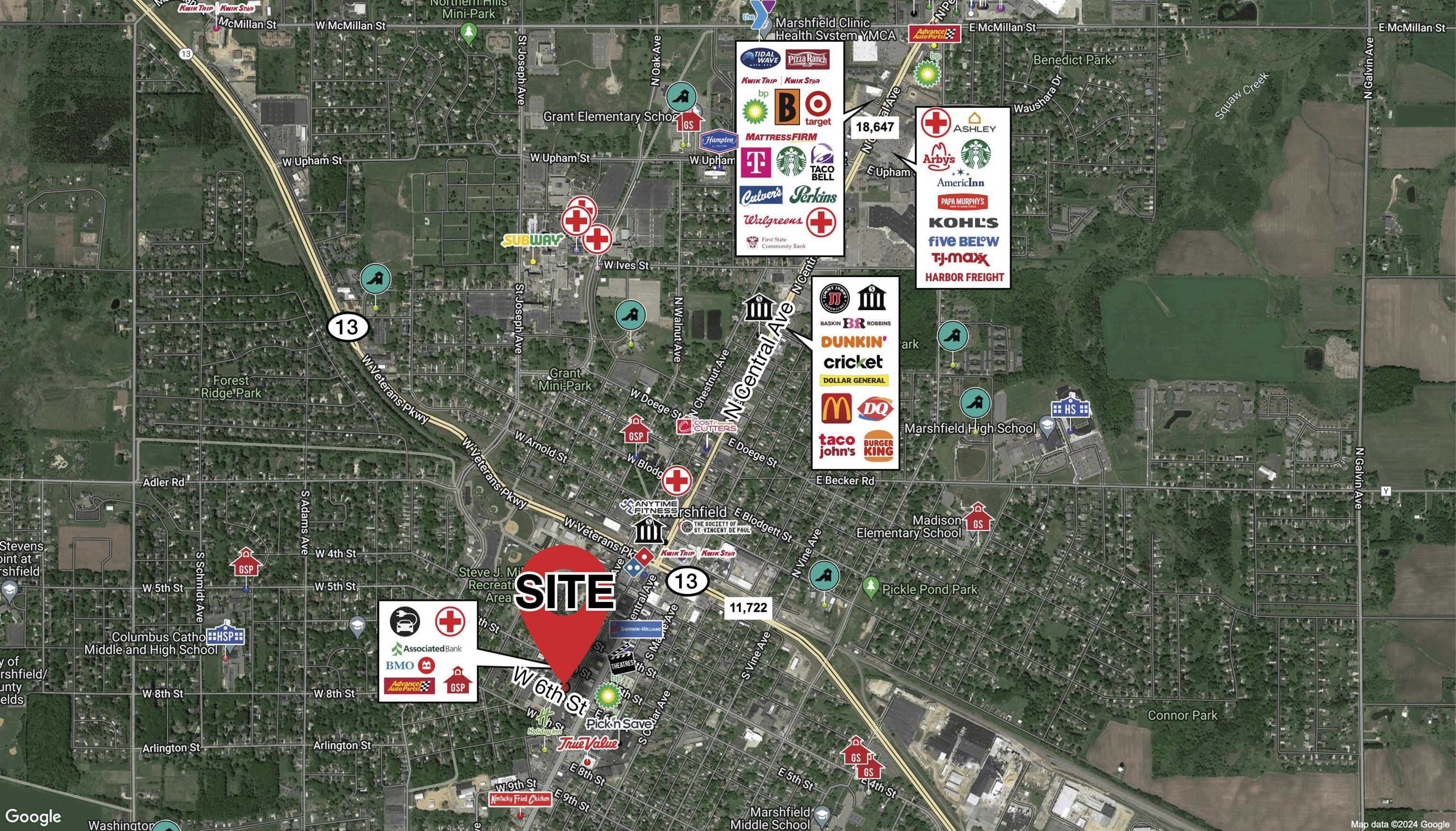 113 W 6TH STREET, Marshfield, Wisconsin 54449, ,Commercial/industrial,For Sale,113 W 6TH STREET,22403877