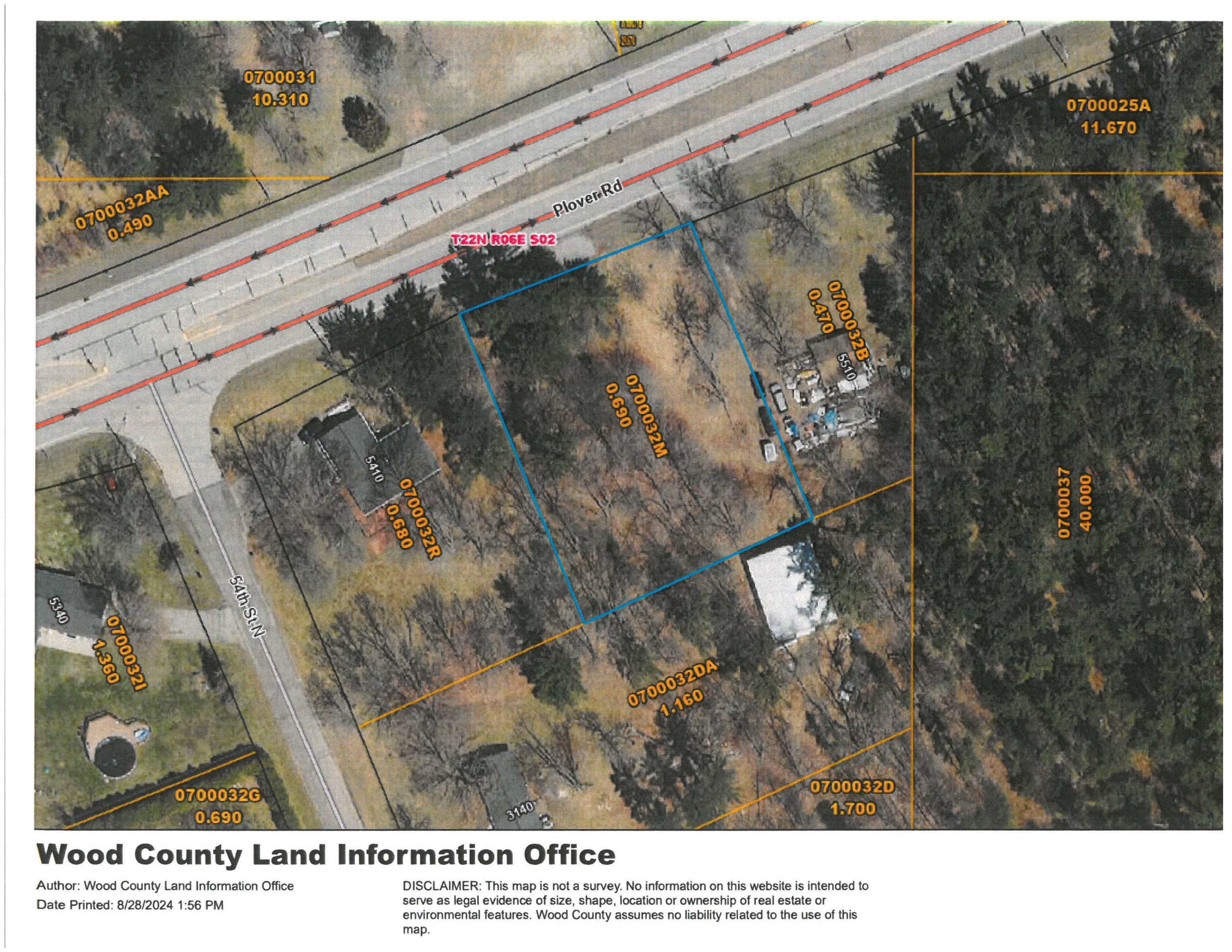 .69 Acres mol PLOVER ROAD, Wisconsin Rapids, Wisconsin 54494, ,Land,For Sale,.69 Acres mol PLOVER ROAD,22404178