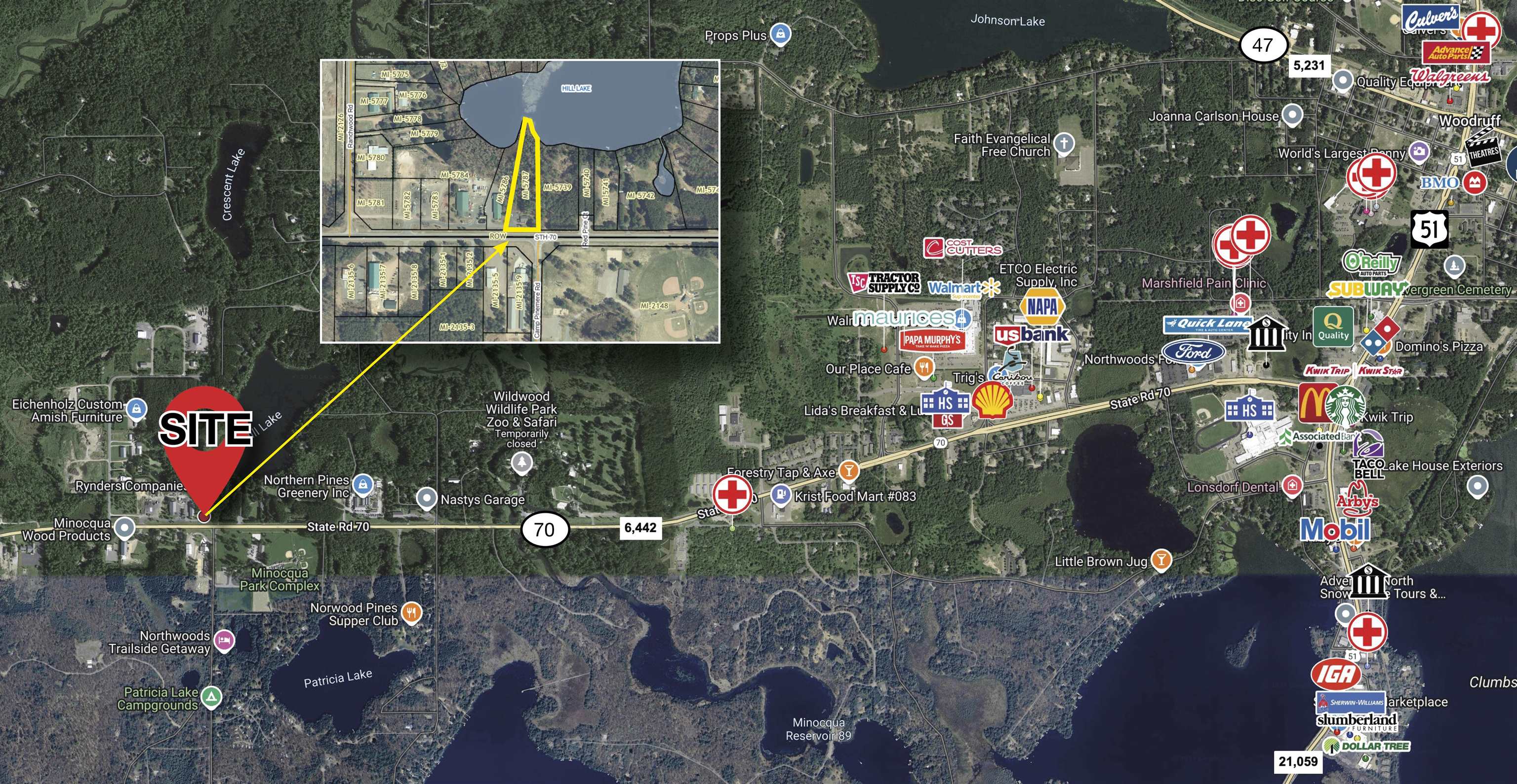 10310 STATE HIGHWAY 70, Minocqua, Wisconsin 54548, ,Commercial/industrial,For Rent,10310 STATE HIGHWAY 70,22405103