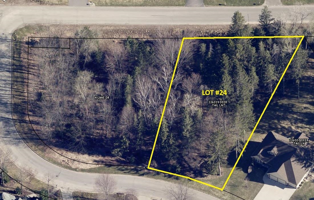 Lot #24 DEER TAIL LANE, Wausau, Wisconsin 54401, ,Land,For Sale,Lot #24 DEER TAIL LANE,22405544