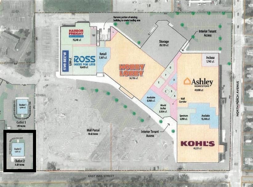 Outlot 2 E IVES STREET, Marshfield, Wisconsin 54449, ,Commercial/industrial,For Sale,Outlot 2 E IVES STREET,22500155