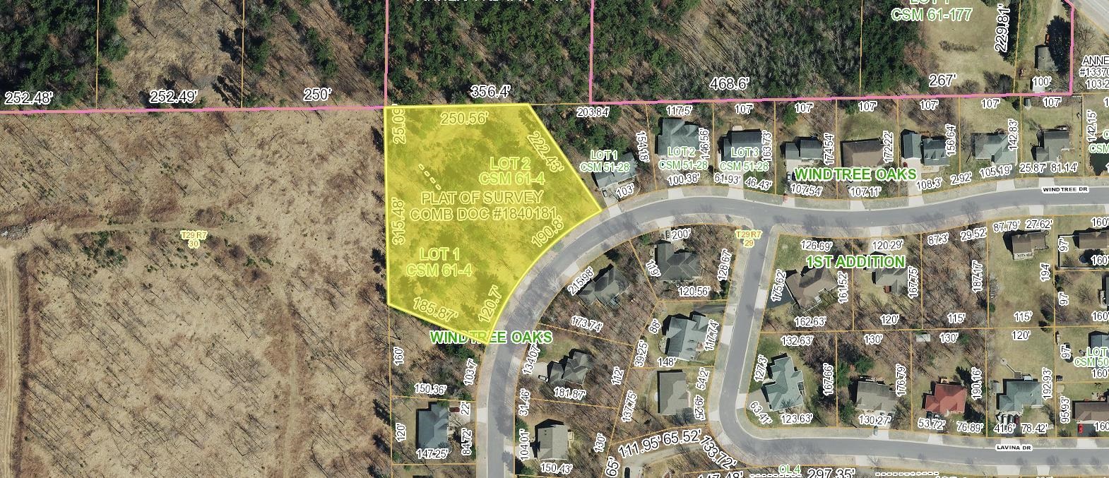 212 WINDTREE DRIVE, Wausau, Wisconsin 54401, ,Land,For Sale,212 WINDTREE DRIVE,22500256