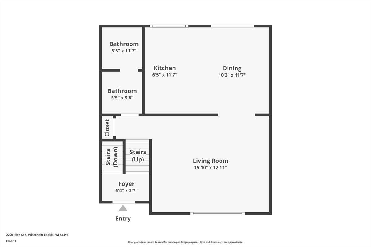 2220 16TH STREET SOUTH, Wisconsin Rapids, Wisconsin 54494, 2 Bedrooms Bedrooms, ,1.5 BathroomsBathrooms,Multi-family,For Sale,2220 16TH STREET SOUTH,22502016