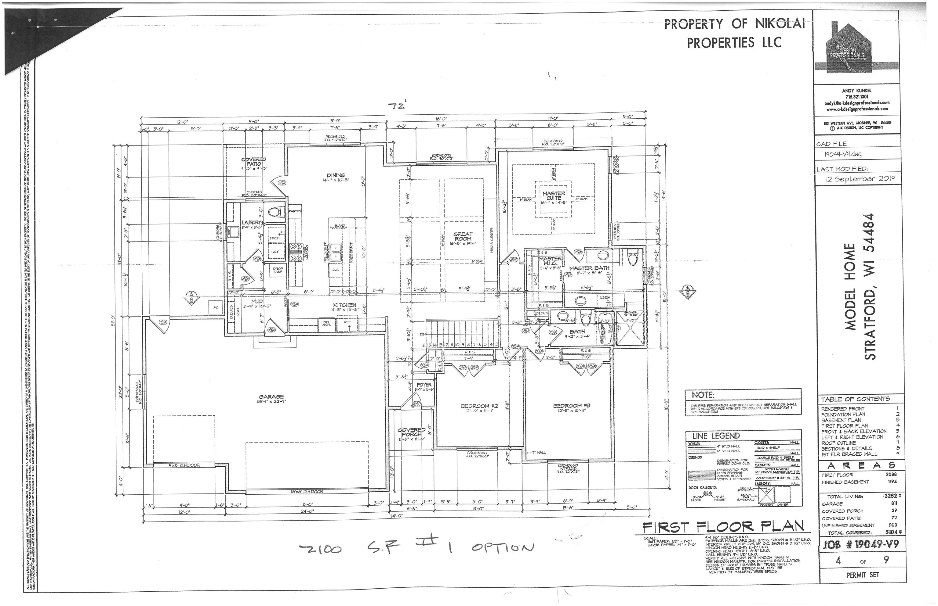 1513 E 20TH STREET, Marshfield, Wisconsin 54449, 3 Bedrooms Bedrooms, ,2 BathroomsBathrooms,Residential,For Sale,1513 E 20TH STREET,22502166
