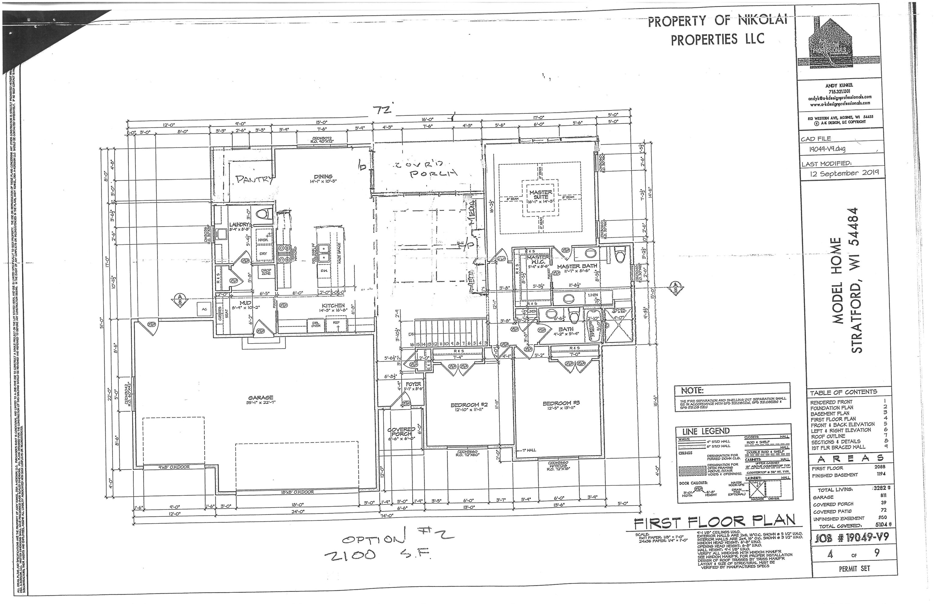 1513 E 20TH STREET, Marshfield, Wisconsin 54449, 3 Bedrooms Bedrooms, ,2 BathroomsBathrooms,Residential,For Sale,1513 E 20TH STREET,22502166
