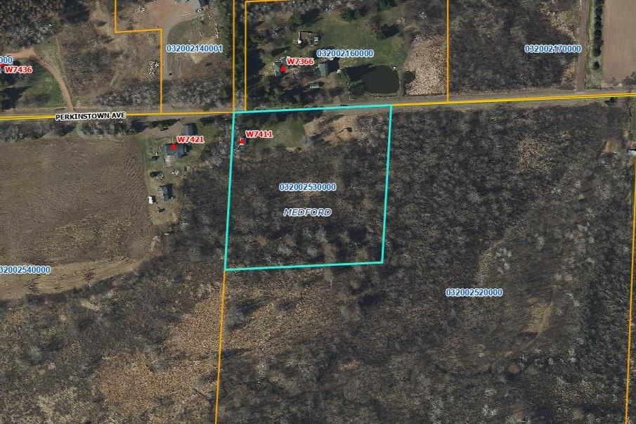 W7411 PERKINSTOWN AVENUE, Medford, Wisconsin 54451, ,Land,For Sale,W7411 PERKINSTOWN AVENUE,22502252