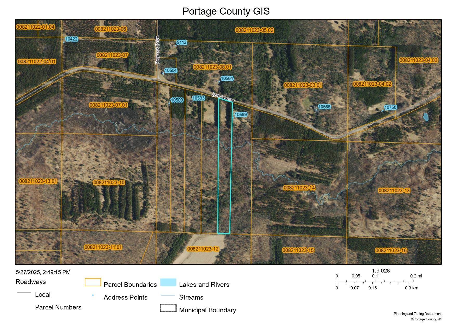7.55 Acres 2ND AVENUE, Almond, Wisconsin 54909, ,Land,For Sale,7.55 Acres 2ND AVENUE,22502265
