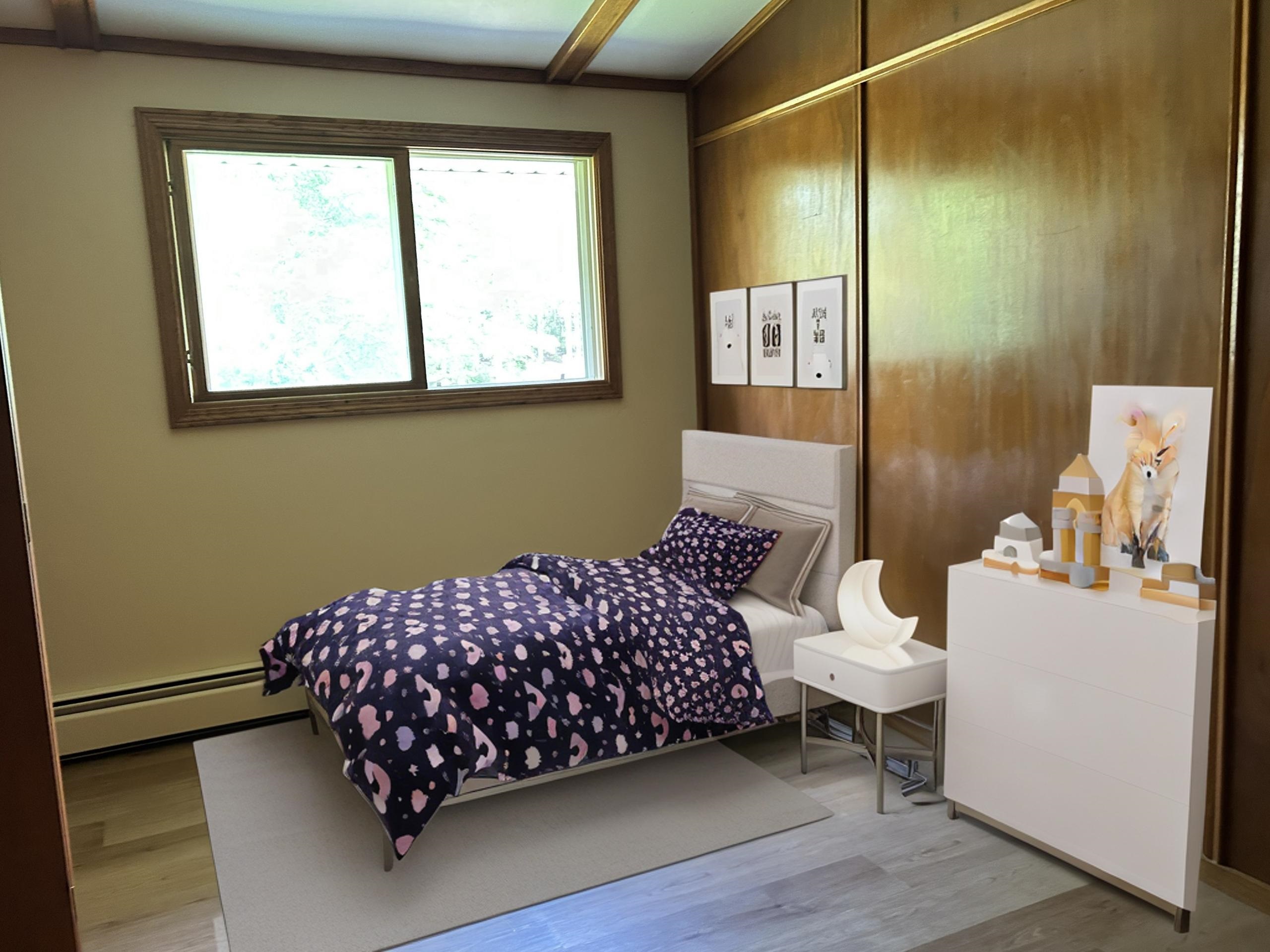 3rd bedroom - Virtually Staged