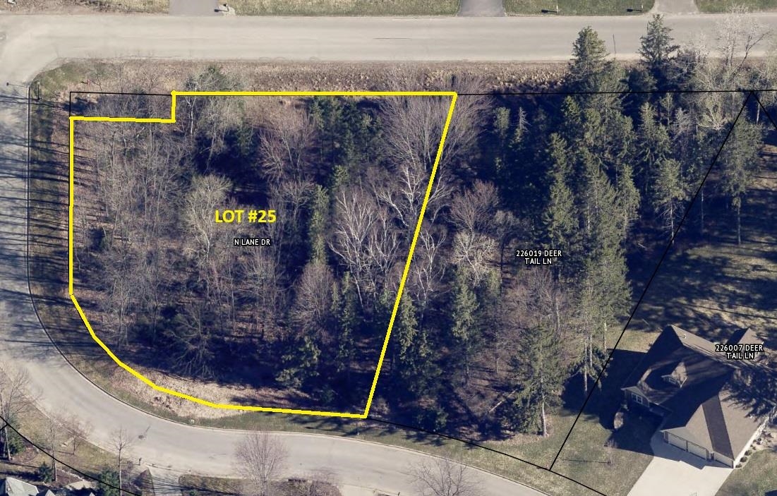 Lot #25 DEER TAIL LANE, Wausau, Wisconsin 54401, ,Land,For Sale,Lot #25 DEER TAIL LANE,22600225