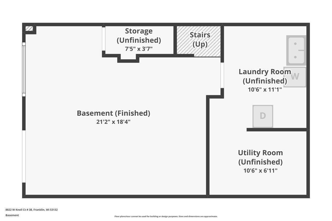 8822 W Knoll COURT, FRANKLIN, Wisconsin 53132, 2 Bedrooms Bedrooms, 60 Rooms Rooms,1 BathroomBathrooms,Residential,For Sale,8822 W Knoll COURT,MM1900268