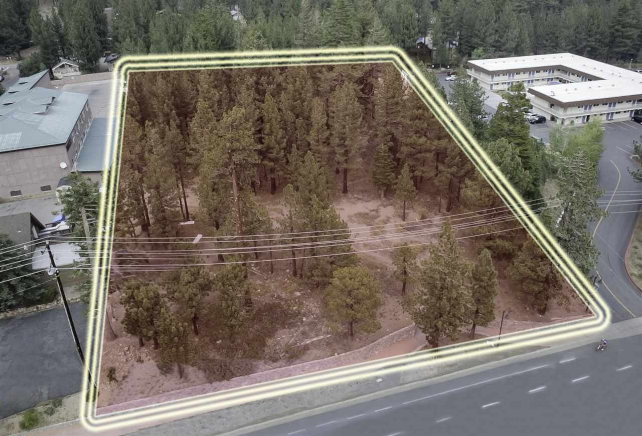Commercial lot located right in the heart of the Town of Mammoth on Main Street next to Morrison's Restaurant.  This 2.07 acre parcel has 214 feet of frontage right on Main Street.  Easily buildable for boutique hotel, bed and breakfast, restaurant, fractional use projects or retail. Use your imagination for this property, you are right in the heart of Mammoth with access to everything including the new bike/walking path up to the Lakes Basin. Slight uphill grade will allow for beautiful South facing views toward the Sherwin Mountain range.  One of the few parcels of this size remaining for development in Mammoth, and just blocks down from the Village at Mammoth.
