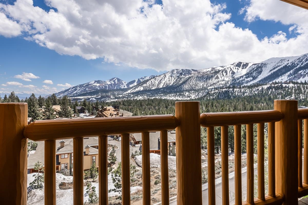 Looking for a ski in/ski out with magnificent views?  Sunstone #305 is ready for you! Just step outside in the winter and ski down to Little Eagle Lodge / Chair 15!  In the summer, the Town of Mammoth Lakes paved trail can be accessed right outside the complex for a walk, run or bike ride.  When done with the day’s activities, return to your top floor one-bedroom condo and enjoy sweeping views from the living room or deck of the Sherwin Mountains, Mammoth Rock and down valley views to Crowley Lake and the White Mountains.  The views from the bedroom are equally impressive.   Being on the top floor has advantages -- no one above you and high ceilings and big windows allowing for plenty of natural light. Sunstone is a coveted complex not only for the location – it has a gorgeous Grand Sitting Room with massive fireplace, heated swimming pool (rare find during the winter months), hot tub, workout facility, laundry, heated underground garage (clearance is 8’2”), ski/board storage lockers and elevator access.   The monthly HOA includes all utilities in this well managed and maintained complex.   These condos don't come on the market often -- don't delay!