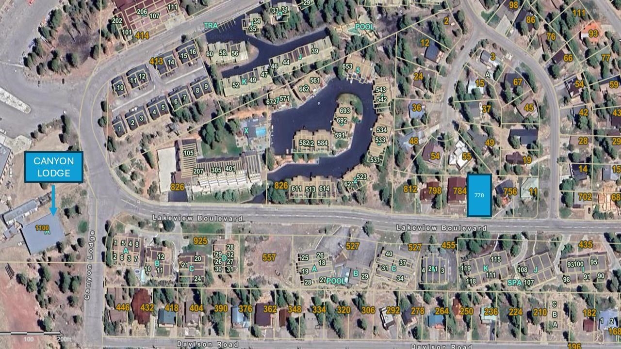 This premium lot is a rare find, only 1 block to the ski slopes and Canyon Lodge.    Don't feel like walking?  Take the free public shuttle to Canyon Lodge or the Village at Mammoth.  This parcel is being sold with an approved set of plans for a 2,633 square foot Modern Craftsman style home ideal for Mammoth Lakes. Partial views of the Sherwin Mountains and Lincoln Mountain are afforded at an elevation where the living room is planned.  Bids from "Butler Construction" have been assembled and can be provided to qualified buyers. Projected construction costs include up to three bids for the major subcontractor trades. There are not many remaining lots in Mammoth Lakes, let alone lots this close to ski access.  Professional photos and video available after 4.20.2025
