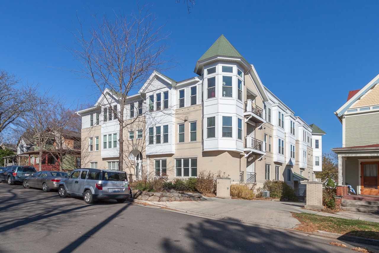 This downtown condo is a stunner! From the remodeled kitchen & baths w/luxe finishes, to the spectacular sunrises, Lake Monona + Capitol views, plus the incredible location, this is an amazing place to call home. The open floor plan incl multiple sitting areas, a dining area & the modern galley kitchen w/Quartz countertops, high-end cabinetry, Wolf gas range, Miele refrigerator + a stainless apron sink. The deck is accessed through a door in the turret. The main bdrm boasts lake views, a big WIC & gorgeous bath w curbless tiled shower & laundry. A 2nd bdrm is spacious and has a WIC. The 3rd bdrm would be a great office. The condo includes a large storage unit across the hall & 1 parking space w/room for 2 bikes + additional storage. Walk to everything downtown!
