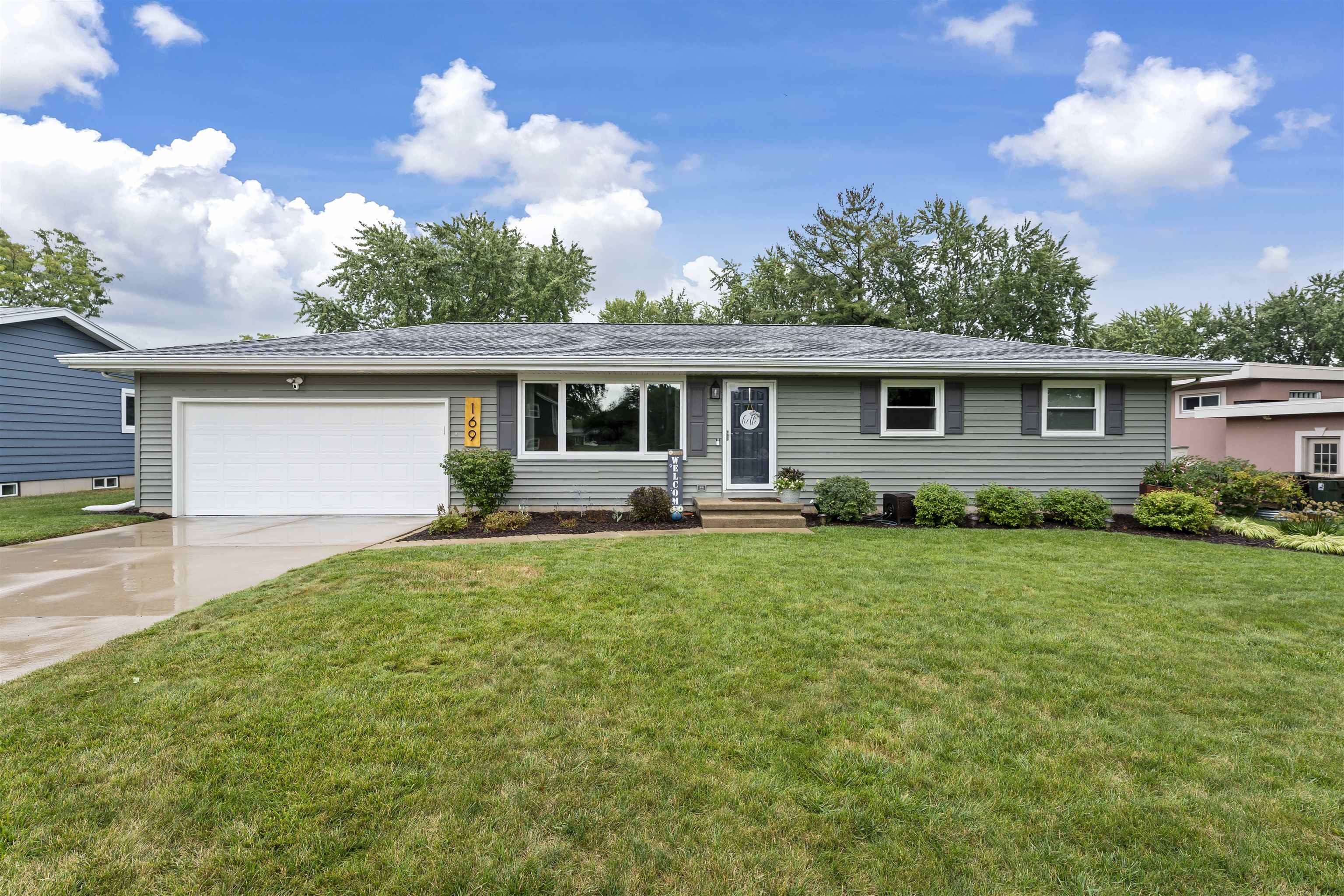Beautifully updated 3 bed/2 bath ranch home in desirable Sun Prairie! Conveniently located minutes away from shopping & restaurants, this home is move-in ready! Late summer fun in the fenced-in backyard beckons, & the inviting patio area w/ pergola is perfect for fall BBQs & entertaining. Relax in the spacious family room w/ bright picture windows & chic LVP floors, or create delicious memories in the updated kitchen w/quartz counters. The prim. suite ft. a spaciously remodeled WIC w/ built-ins, while the additional main level bedrooms work great for either home office or traditional use. Enjoy the added living space & watch the big game in the tastefully finished basement w/ rec room & bar area! Windows 2022. H2O softener 2022. 200 amp panel 2021. Garage epoxy 2021. Roof 2012
